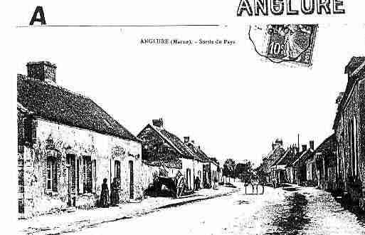 Ville de ANGLURE Carte postale ancienne