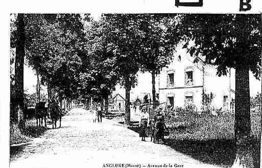 Ville de ANGLURE Carte postale ancienne