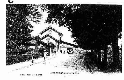 Ville de ANGLURE Carte postale ancienne