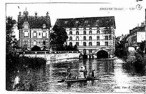 Ville de ANGLURE Carte postale ancienne