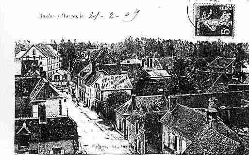 Ville de ANGLURE Carte postale ancienne