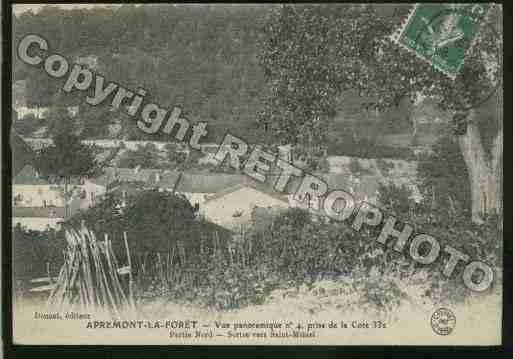 Ville de APREMONTLAFORET Carte postale ancienne