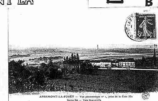Ville de APREMONTLAFORET Carte postale ancienne