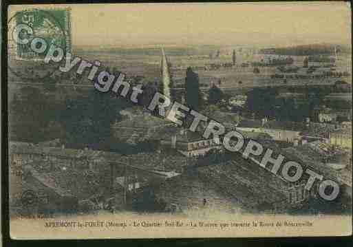 Ville de APREMONTLAFORET Carte postale ancienne