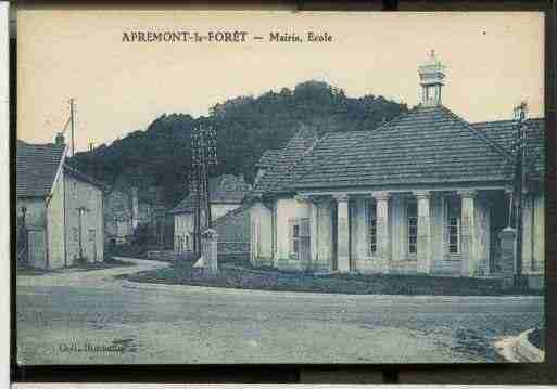 Ville de APREMONTLAFORET Carte postale ancienne