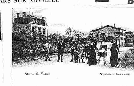 Ville de ARSSURMOSELLE Carte postale ancienne