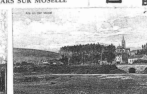 Ville de ARSSURMOSELLE Carte postale ancienne