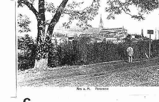 Ville de ARSSURMOSELLE Carte postale ancienne