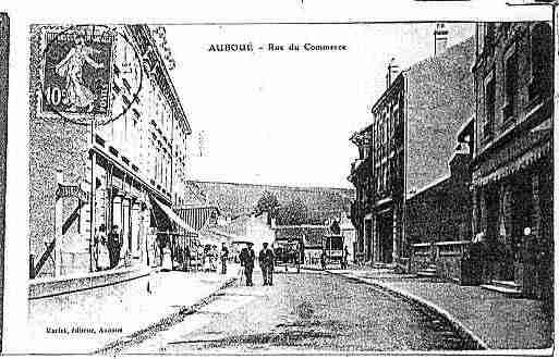 Ville de AUBOUE Carte postale ancienne