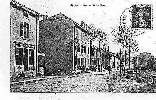 Ville de AUBOUE Carte postale ancienne