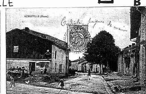 Ville de AUBREVILLE Carte postale ancienne