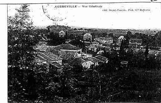 Ville de AUBREVILLE Carte postale ancienne