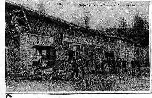 Ville de AUBREVILLE Carte postale ancienne