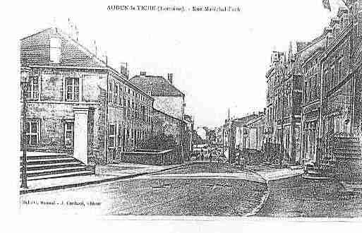 Ville de AUDUNLETICHE Carte postale ancienne