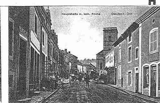 Ville de AUDUNLETICHE Carte postale ancienne