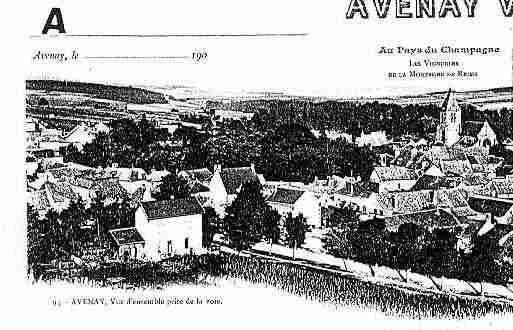 Ville de AVENAYVALD\'OR Carte postale ancienne