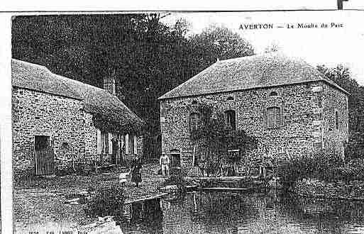 Ville de AVERTON Carte postale ancienne