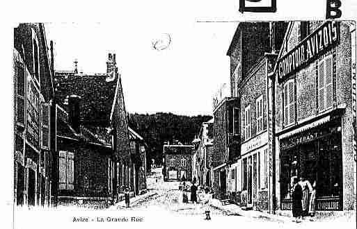 Ville de AVIZE Carte postale ancienne