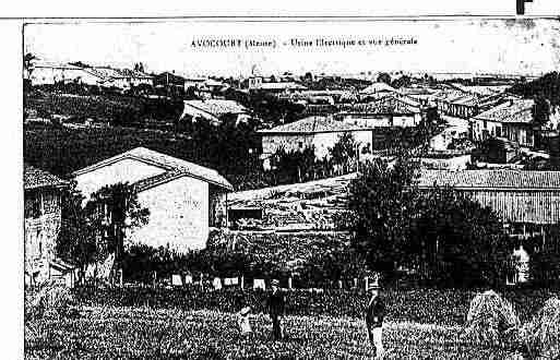 Ville de AVOCOURT Carte postale ancienne