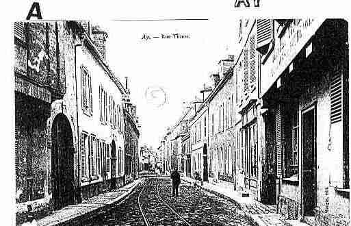 Ville de AY Carte postale ancienne