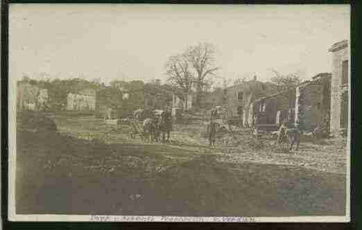 Ville de AZANNESETSOUMAZANNES Carte postale ancienne