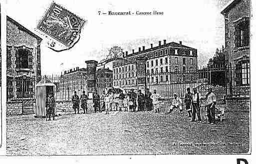 Ville de BACCARAT Carte postale ancienne