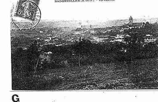 Ville de BADONVILLER Carte postale ancienne