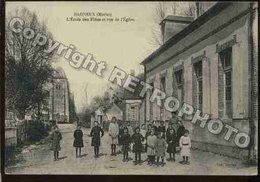 Ville de BAGNEUX Carte postale ancienne