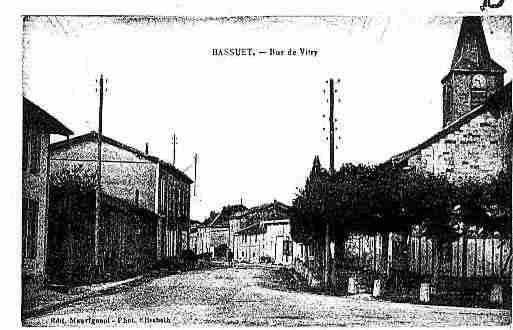 Ville de BASSUET Carte postale ancienne