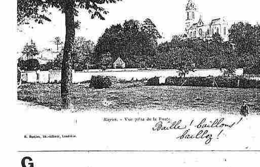 Ville de BAYON Carte postale ancienne