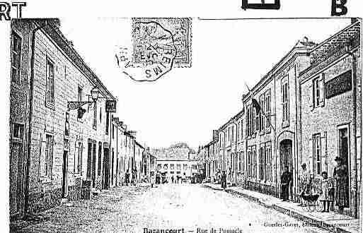 Ville de BAZANCOURT Carte postale ancienne