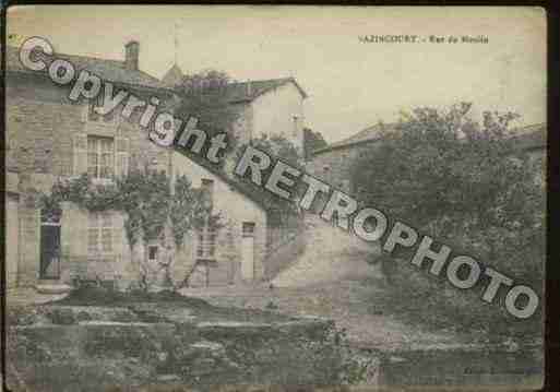 Ville de BAZINCOURTSURSAULX Carte postale ancienne