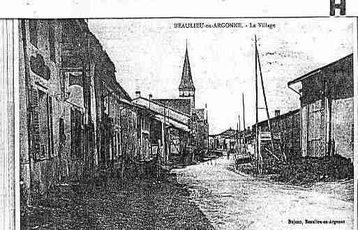 Ville de BEAULIEU Carte postale ancienne