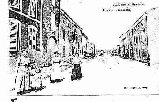 Ville de BELLEVILLE Carte postale ancienne