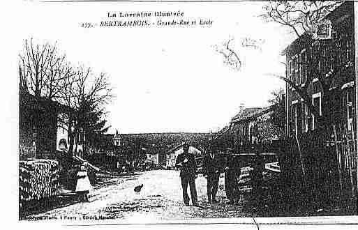 Ville de BERTRAMBOIS Carte postale ancienne