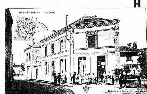 Ville de BETHENIVILLE Carte postale ancienne