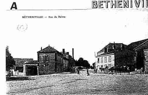 Ville de BETHENIVILLE Carte postale ancienne