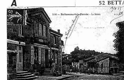 Ville de BETTANCOURTLAFERREE Carte postale ancienne