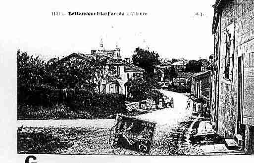 Ville de BETTANCOURTLAFERREE Carte postale ancienne