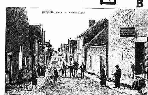 Ville de BISSEUIL Carte postale ancienne