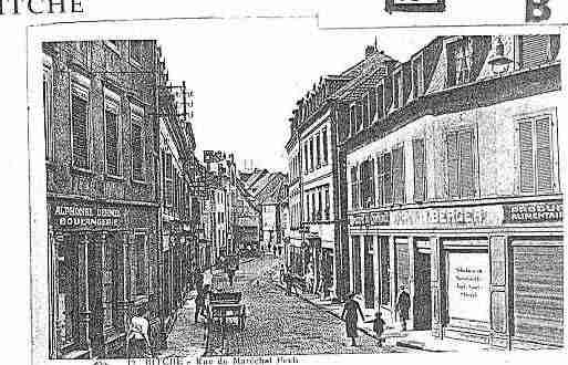 Ville de BITCHE Carte postale ancienne