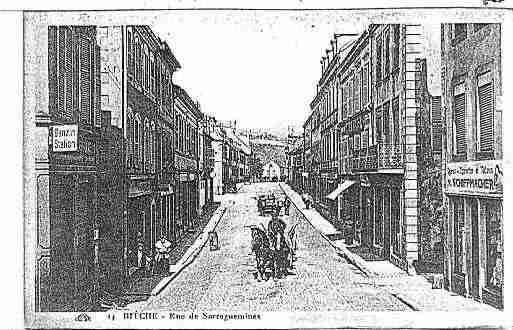 Ville de BITCHE Carte postale ancienne