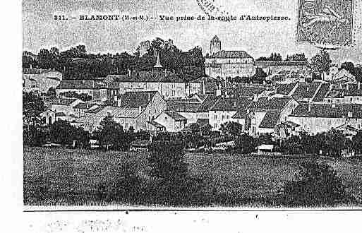 Ville de BLAMONT Carte postale ancienne