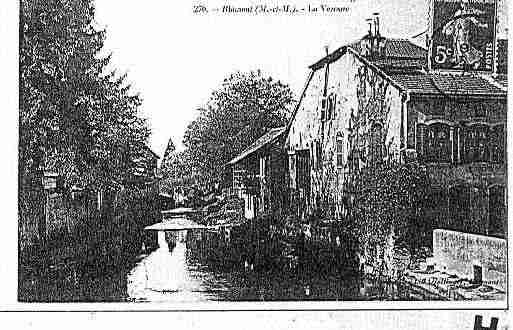 Ville de BLAMONT Carte postale ancienne