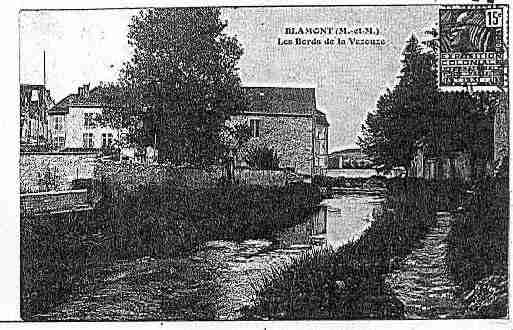 Ville de BLAMONT Carte postale ancienne