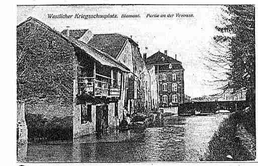 Ville de BLAMONT Carte postale ancienne