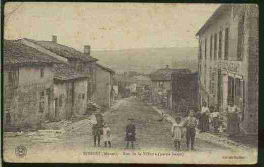 Ville de BONNET Carte postale ancienne