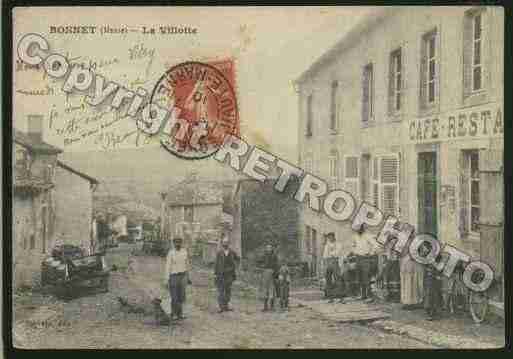 Ville de BONNET Carte postale ancienne