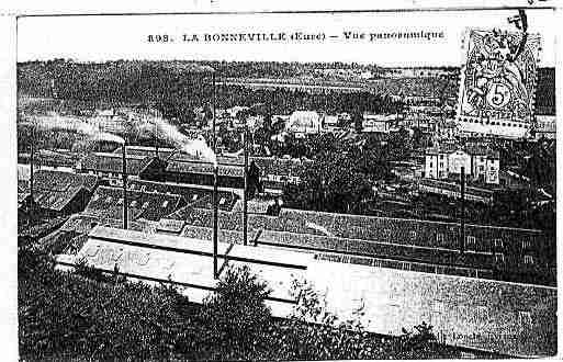 Ville de BONNEVILLESURITON(LA) Carte postale ancienne