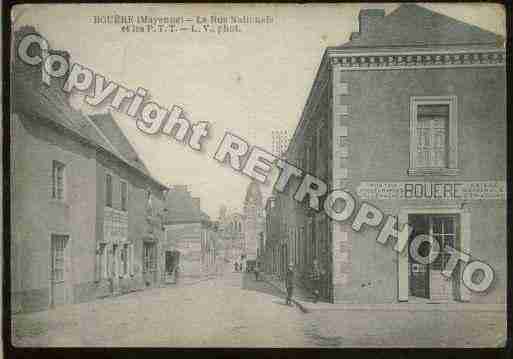 Ville de BOUERE Carte postale ancienne